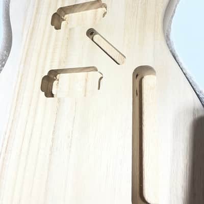 New Telecaster Electric Guitar Body Paulownia Wood image 4