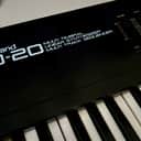 Roland D-20 61-Key Multi-Timbral Linear Synthesizer with FREE Sustain Pedal / Multitrack Sequencer 1988 - 1992 - Black