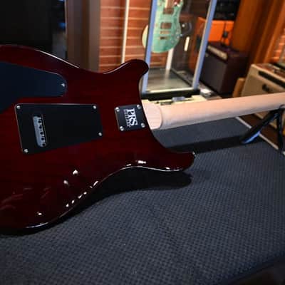 2025 PRS Wood Library Swamp Ash Special - Dark Cherry Sunburst Guitar #7357 image 9