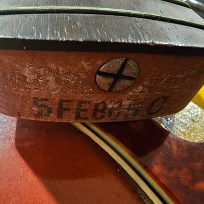 1965 Fender Precision Bass Electric Guitar 100% Original image 22