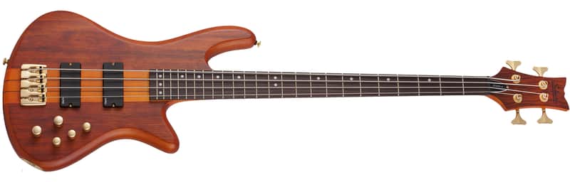 Schecter Stiletto Studio-4 bass in Honey Satin