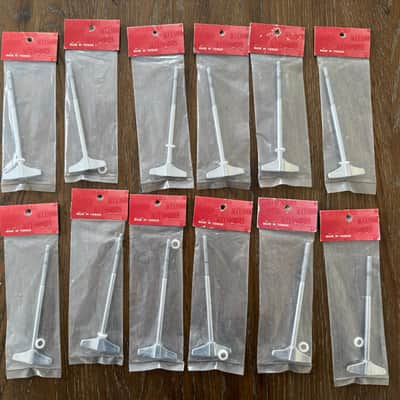 Pearl T-075 Tension Rods Bass Drum Lot of 12 Vintage 90s Free Shipping image 2