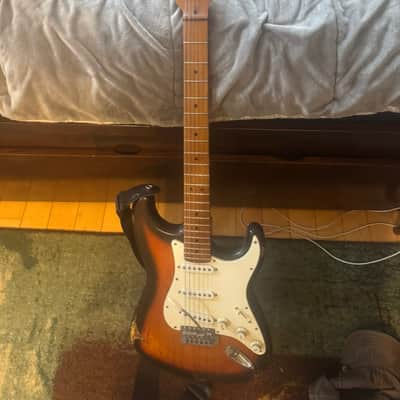 Vtt Relics Strat Body - 3-Tone Sunburst image 3