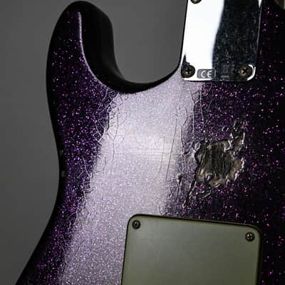 Fender Custom Shop Custom Deluxe Stratocaster w/ Seymour Duncan SH4B Humbucker, Relic/ Closet Classic Hardware- Magenta Sparkle 2026 (R147174) image 17