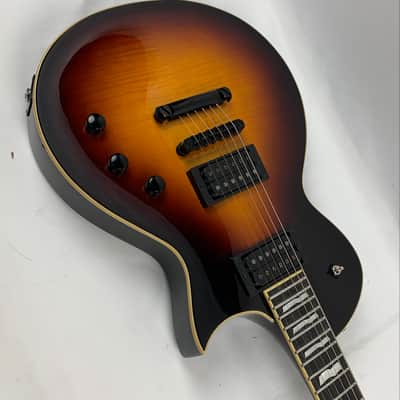 ESP E-II Eclipse FT Full Thickness Tobacco Sunburst Guitar + Hard Case B-Stock Made in Japan TSB image 8