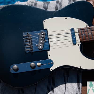 Tokai Breezy Sound Telecaster ATE (70 or 95) 1980's or early 90's - Dark Blue Metallic (MB) Nitro Finish - Pro Set Up w Perfect Frets/Action/Intonation! - Tons of MOJO image 2