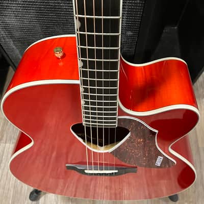 Gretsch G5022CE Rancher Jumbo Cutaway Electric 2010s - Savannah Sunset image 5