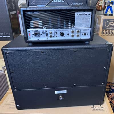 Peavey Amp Stack 6505 MH & 112- 6 1x12” Cab 2025 - Black image 8