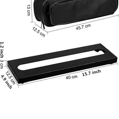 Knight Music PB1 - Compact Metal Pedalboard, Like Pedaltrain, OnStage, Fender Professional image 6