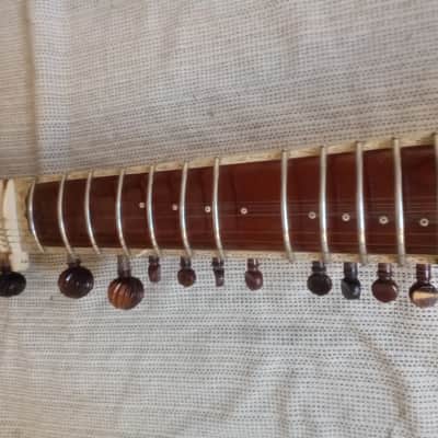 Sitar Vintage Radhey Shyam Sharma 70's Ravi Shankar Style image 4