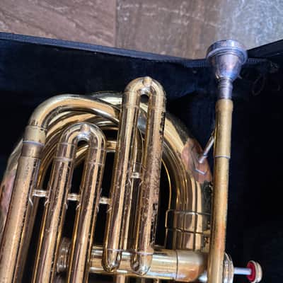 Bach Mercedes Marching Baritone, with case and mouthpiece, USA image 5