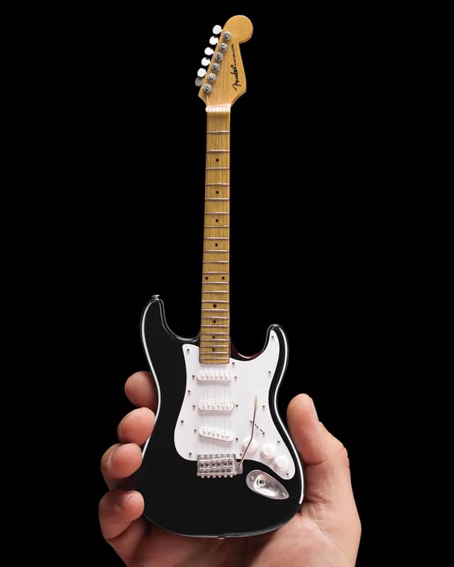 Axe Heaven Eric Clapton "Blackie" Fender™ Strat™ Classic Mini Guitar Replica - Officially Licensed image 1