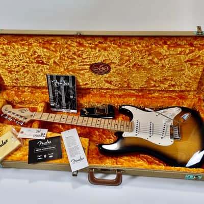 Fender Stratocaster American Series 50th Anniversary 2004 Sunburst image 21