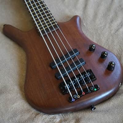 Warwick Thumb Bass BO5 2000 Natural Oil Ovangkol Made in Germany image 3