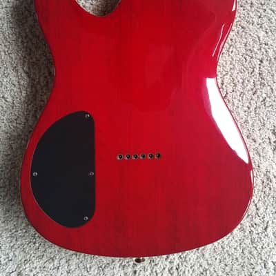 Fender Special Edition Custom Telecaster FMT HH Red Korea 2004 image 3