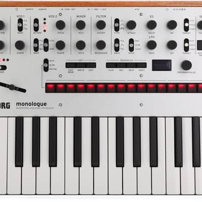 Korg monologue Analog Synthesizer - Silver