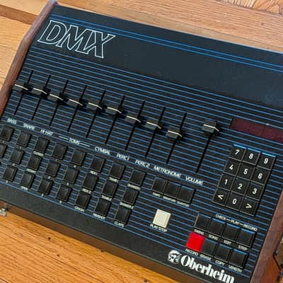 Oberheim DMX Drum Machine MIDI RAM Upgrade Wood Sides Serviced by Electrongate image 12