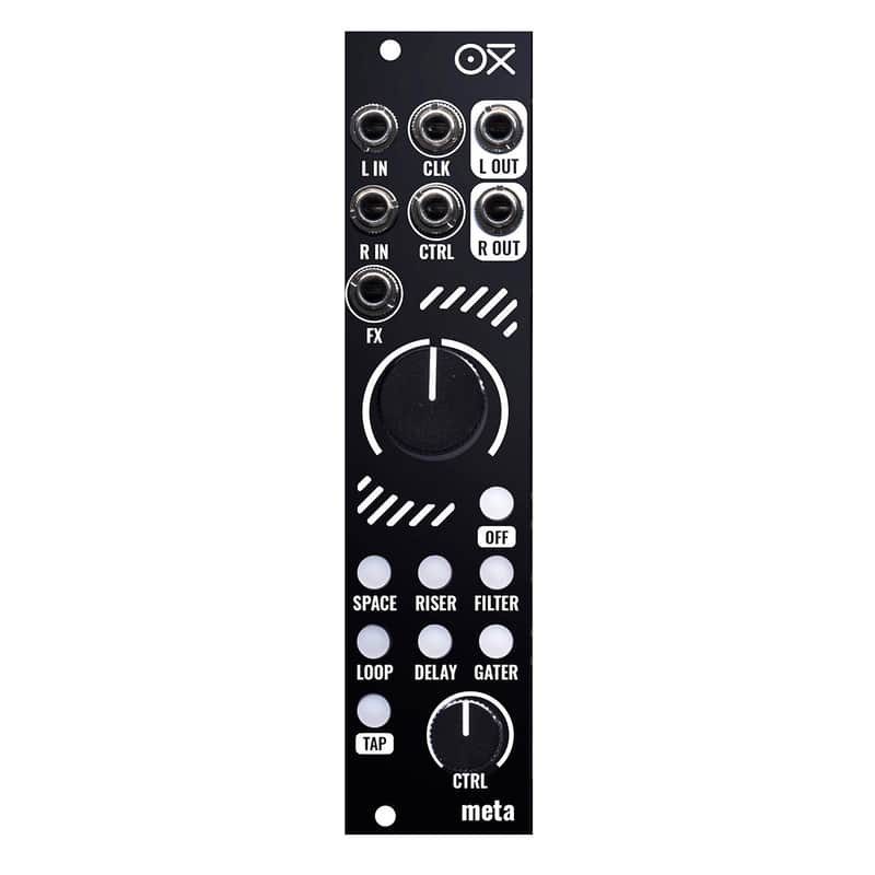 Oxi Instruments Meta Eurorack Effects Processor Module (Black) image 1