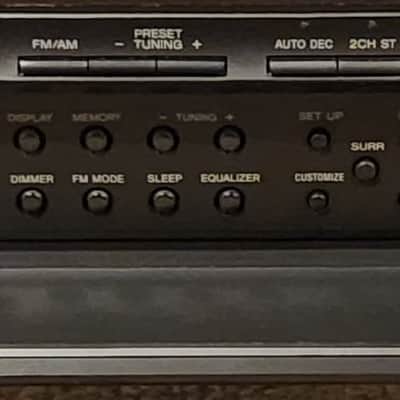 Sony Sony STR-DA1ES is a 5.1 channel AV receiver 2002 - Black image 4