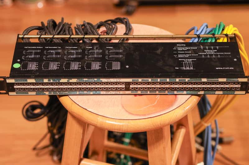 Neutrik Patchbay NPPA-TT-PT-PH 2000s - Black image 1
