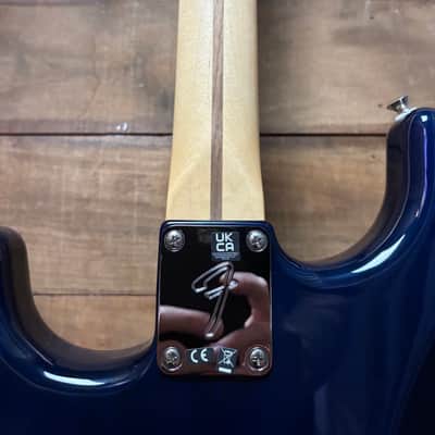 2022 Fender Limited Edition HSS Strat Plus Top Blue Burst w/case image 12