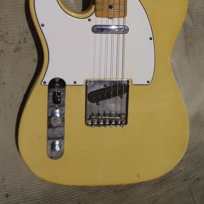 Fender Telecaster 1976 Olympic White to Blond image 2