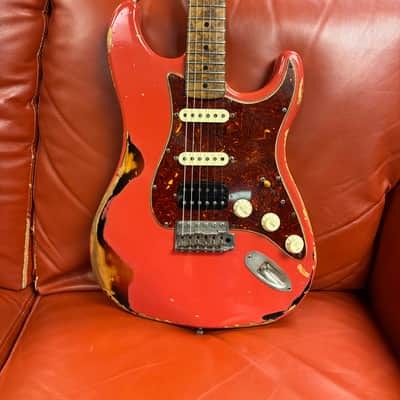 2017 LsL Instruments Saticoy Nacho Red over Three Tone Sunburst