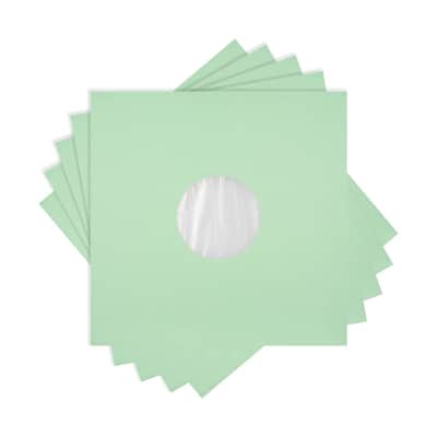 (100) 12" Mint Green Paper Plastic Record Heavyweight Polylined Inner Sleeves 12IAMG image 13