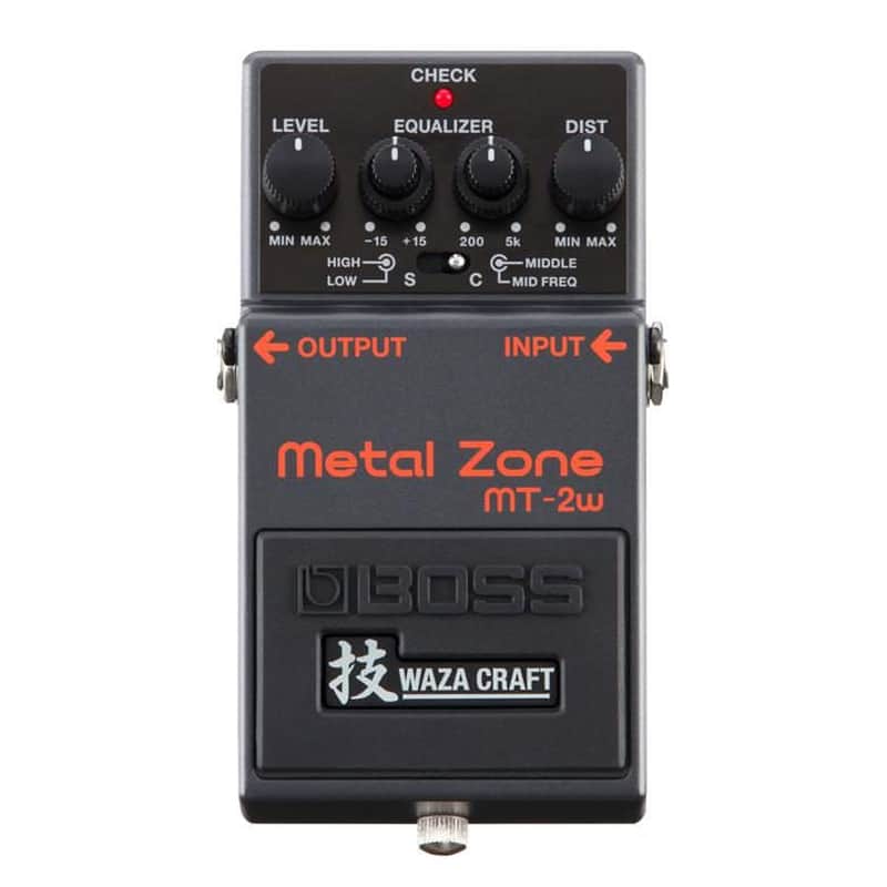 Boss MT-2W Metal Zone Waza Craft Distortion Pedal image 1