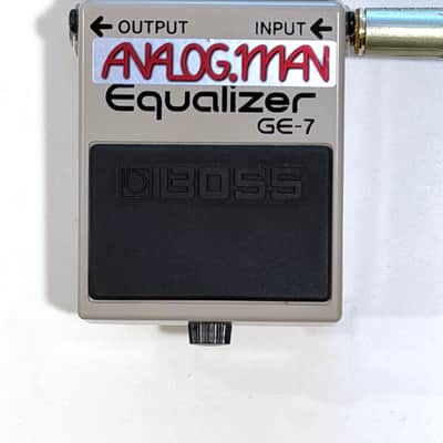 Boss Analogman GE-7 in Original Box Pro Mod EQ Pedal Incredible Condition FAST SHIP! image 9