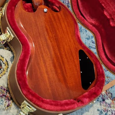 Lefty Gibson SG Junior 2021 left handed Jr - Vintage Cherry image 3