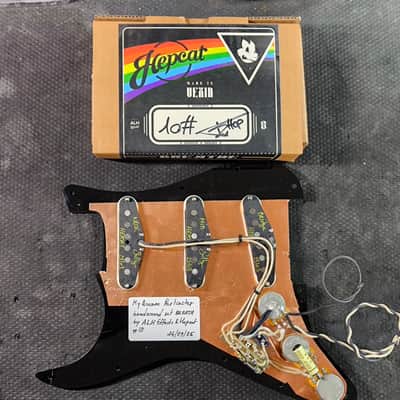 MyDream Stratocaster Custom Built - Gilmour's Black Strat Tribute Breathe image 11