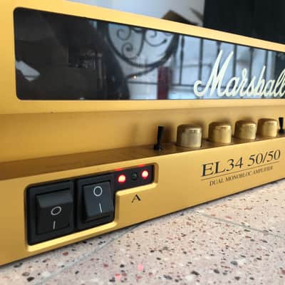 Marshall EL34 50/50 Dual mono power amp image 5