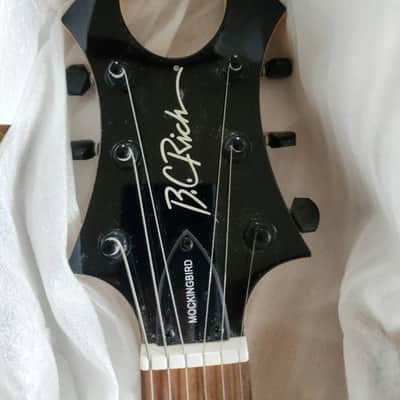 B.C. Rich Mockingbird acrylic lucite 2000s - red image 4