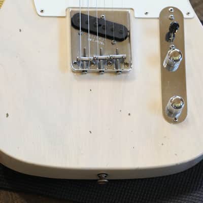 Minty! 2018 Fender Custom Shop 1956 Telecaster Journeyman Electric Guitar Relic Blonde + COA OHSC image 7