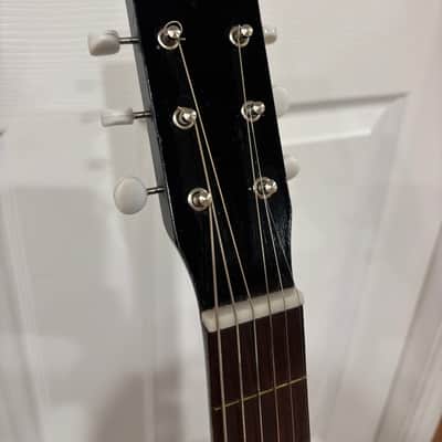 Harmony Stella Parlor Guitar H-6134 F-73 1973 image 6