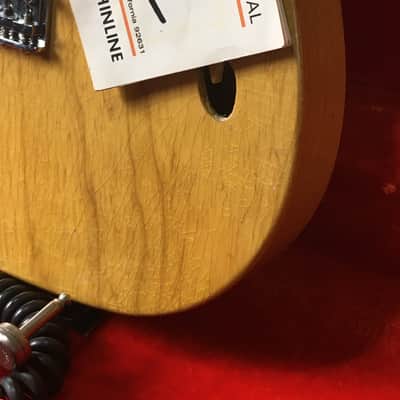 LEFTY! Vintage 1972 Fender Telecaster Thinline Natural Nitro Semi-Hollow Chambered Ash Guitar Seth Lover WR 6.3 lb HSC image 8