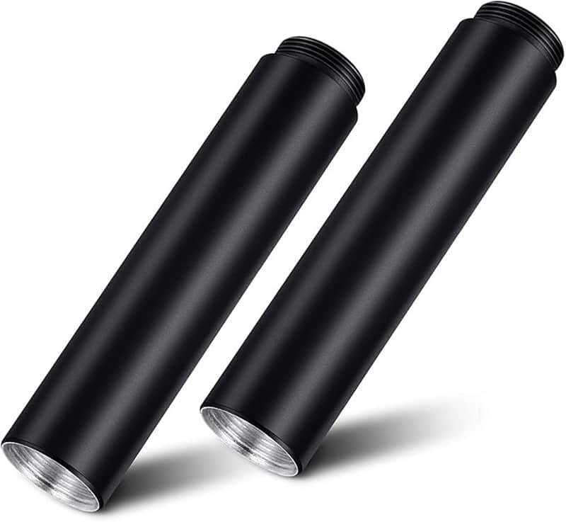 Mic Stand Extension, 5/8" Female to 5/8" Male Microphone Extension Tube for Desk Stands(3.15 in) 2Pcs image 1