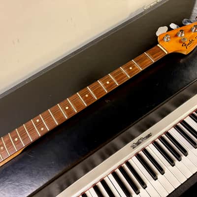 Vintage 1978 / 1979 Fender Precision Bass Neck - Rosewood Fingerboard - Original Open-Gear Tuners image 2