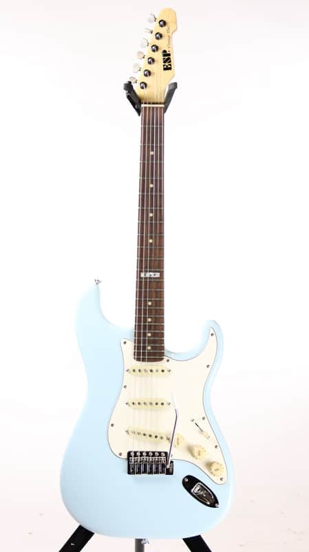 ESP Vintage Plus Relic 美品 ギグバッグ付 ESP Vintage Plus Standard Series Sonic Blue Electric Guitar | Reverb