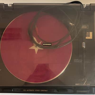 Pioneer full automatic stereo turntable Pl-980 nero (1990) image 2