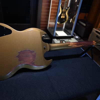 Gibson Custom Shop 1961 SG Standard Murphy Lab Ultra Heavy Aged - Double Gold #0331 image 12