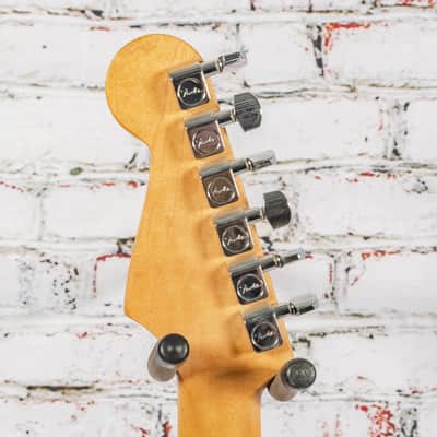 Fender - 2003 MIM Standard Stratocaster Electric Guitar - Satin Candy Apple Red - x3596 - USED image 8