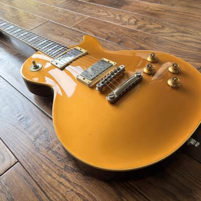 2011 Edwards Limited Model E-LP Goldtop Electric Guitar USA Seymour Duncan Humbuckers MIJ paul image 5