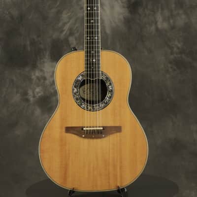 extremely RARE 1981 Ovation 9-STRING based on The Anniversary model 1657 image 2