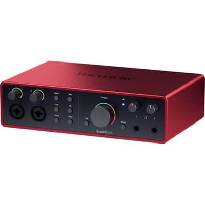 Focusrite Scarlett 16i16 USB-C Audio/MIDI Interface (4th Generation) Bundle with XLR- XLR Cable (2 Pack), Hosa Mid-310 Black 10 ft. Midi cable (2 Pack) image 4
