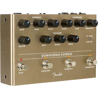 Fender  Downtown Express Bass Multi-Effects Pedal 2024 - Gold image 5
