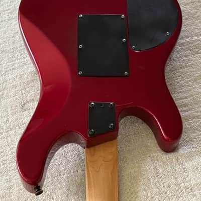 1994 USA Peavey Tracer LT Superstrat HSS Metallic Red + EMG 85 Pickup Project image 14