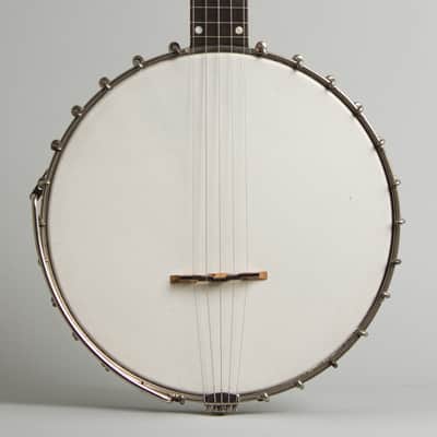 Fairbanks/Vega Senator 5 String Banjo (1920), ser. #44802, black hard shell case. image 3