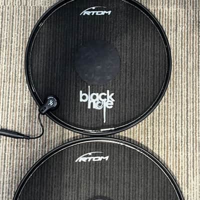 RTOM BLKHOL8 Black Hole Practice Pad - 8" 2010s - Black image 7